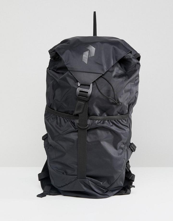 Peak Performance Light Running Backpack In Black - Black