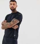 Asics Icon Short Sleeve T-shirt In Black - Black