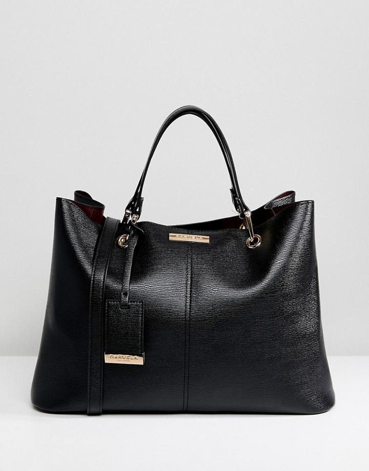 Carvela Samantha Slouch Two Tone Bag - Black