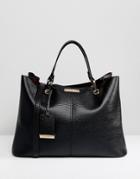 Carvela Samantha Slouch Two Tone Bag - Black