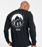 Columbia Cades Cove Long Sleeve T-shirt In Black Exclusive At Asos