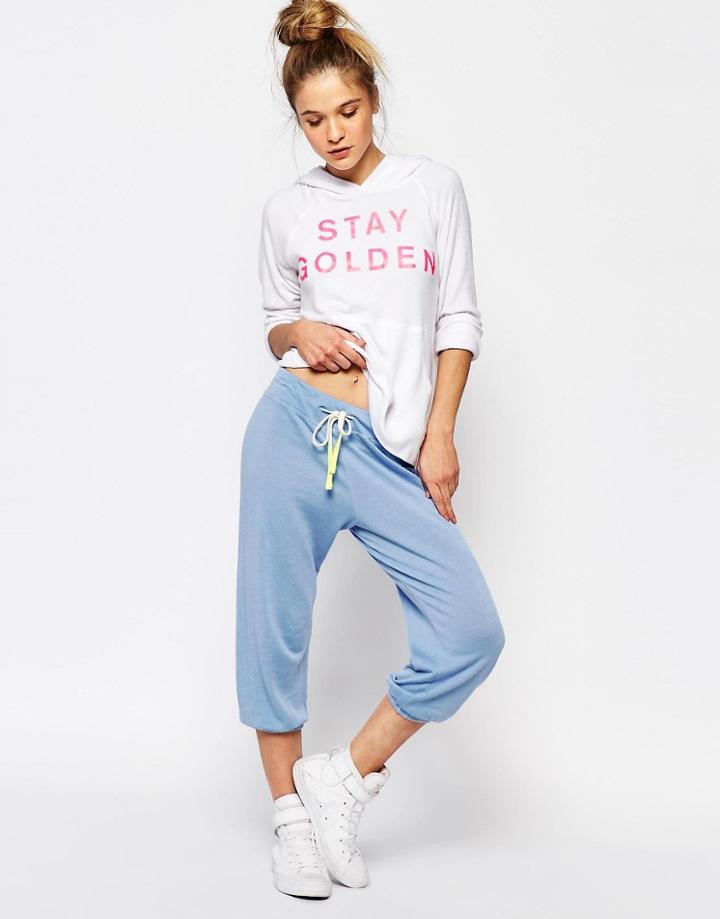 Sundry Light Terry Capri Sweatpant - Fiji