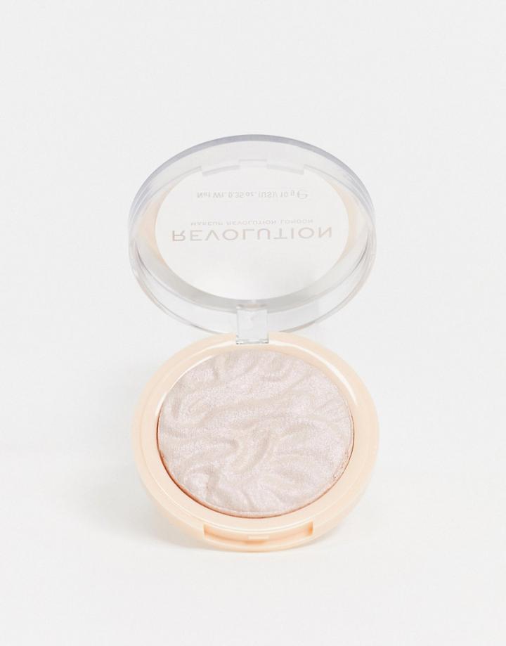 Revolution Reloaded Highlighter - Peach Lights-silver