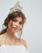 Ribbon & Asher Race Day Lace Headband - Cream