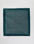 Selected Homme Pocket Square - Green