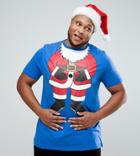 Duke Plus Santa T-shirt - Blue