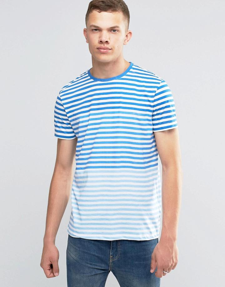 Bench Stripe T-shirt - Blue