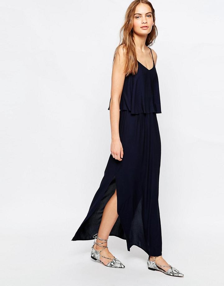 Only Strappy Back Maxi Dress - Night Sky