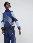Adidas Originals Nova Half-zip Track Jacket In Blue Ce4817 - Blue