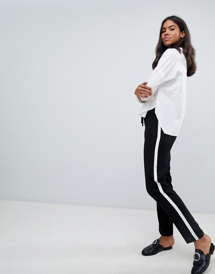 Brave Soul Band Pants-black