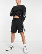 Adidas Sportstyle Future Icons Shorts In Black