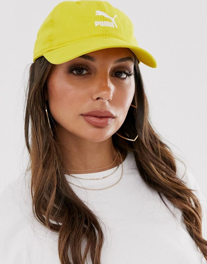 Puma Archive Cotton Mustard Cap - Yellow