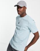 Boss Tchup T-shirt In Light Blue-blues