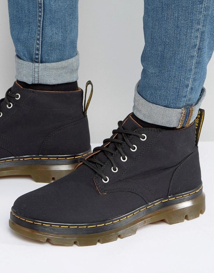 Dr Martens Bonny Canvas Boots - Black