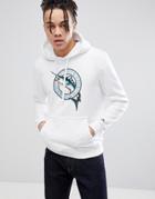 New Era Florida Marlins Hoodie In White - White
