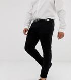 Asos Design Plus Skinny Jeans In Black