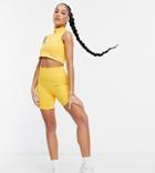 Tala Hosta Booty Shorts In Yellow - Exclusive To Asos