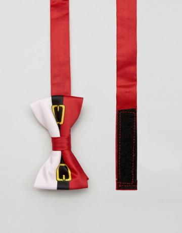 Ssdd Santa Bow Tie - Red