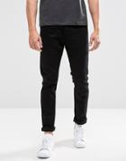 Brave Soul Black Skinny Jeans - Black