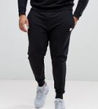 Good For Nothing Plus Skinny Joggers In Black With Small Logo - Black