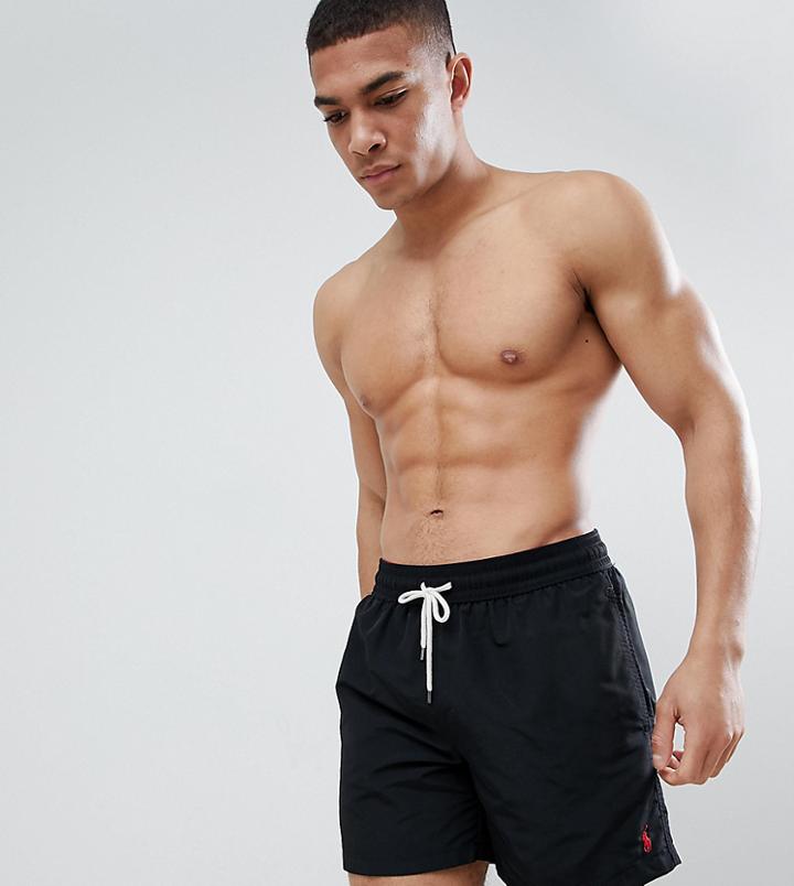 Polo Ralph Lauren Traveler Swim Shorts In Black