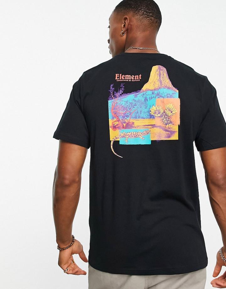 Element Bazan T-shirt In Black