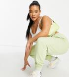 Influence Plus Slim Leg Sweatpants In Green - Part Of A Set