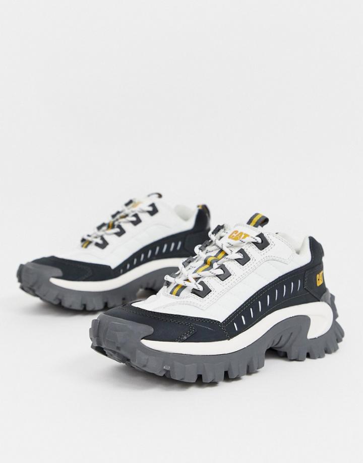 Cat Intruder Chunky Sneakers In Bell White