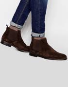 Standard Fortyfive Suede Chelsea Boots - Brown