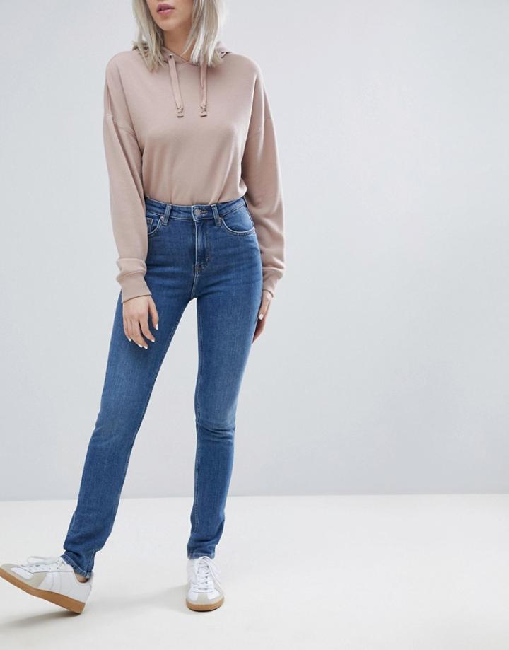 Weekday Thursday High Waist Waist Skinny Jean - Blue