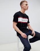 New Look Oversized T-shirt With Toronto Print In Black - Black