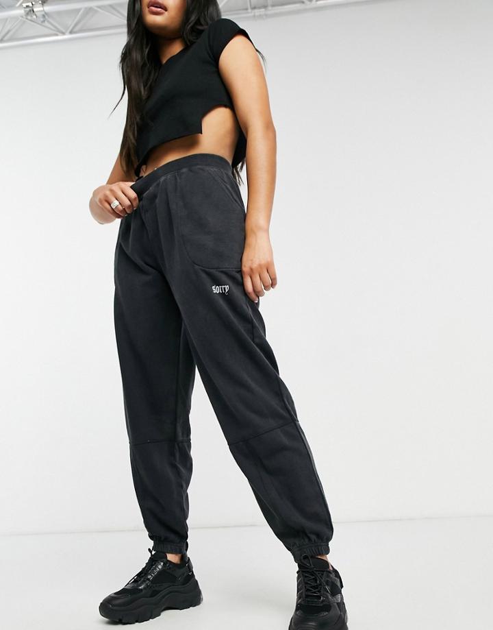 Night Addict Oversized Sweatpants With Print-multi