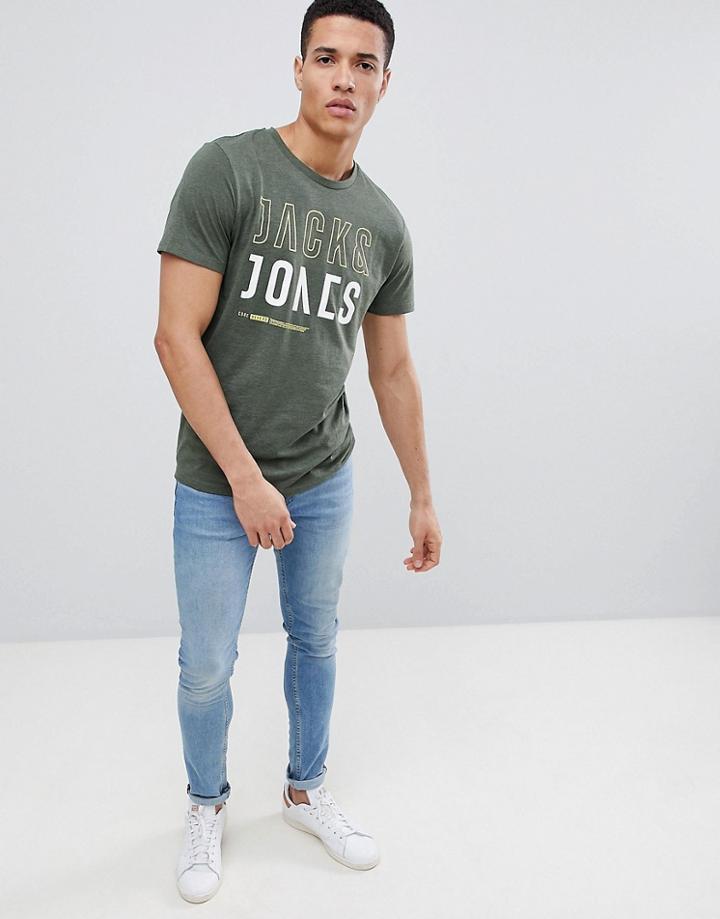 Jack & Jones Chest Logo T-shirt - Green