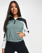 The North Face Mountain Athletic Wind Jacket In Green
