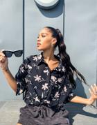 Billabong Isa Island Woven Tops In Black