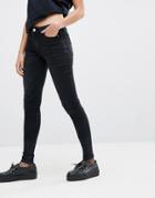 Gigi Hadid High Waist Skinny Jean - Black