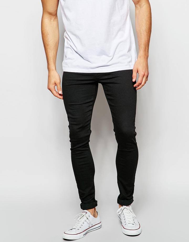 Asos Megging Jeans - Black