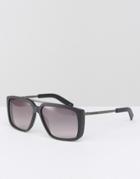 Karl Lagerfeld Square Sunglasses - Black