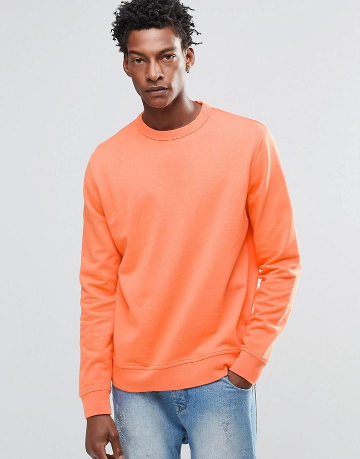 Ymc Basic Sweatshirt - Orange