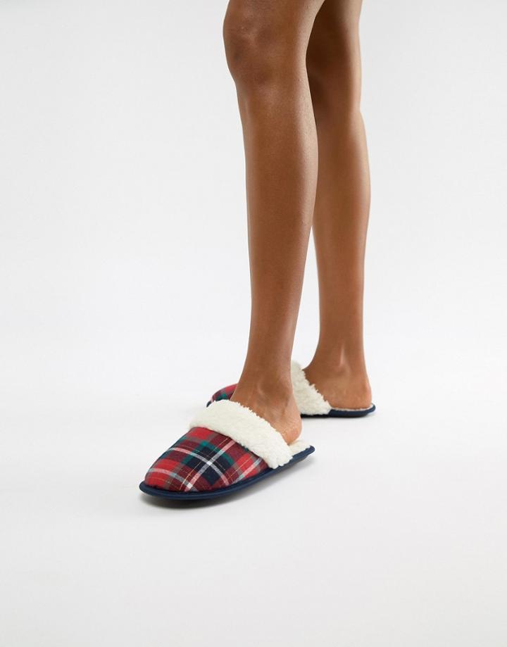 Chelsea Peers Holidays Check Slipper - Multi