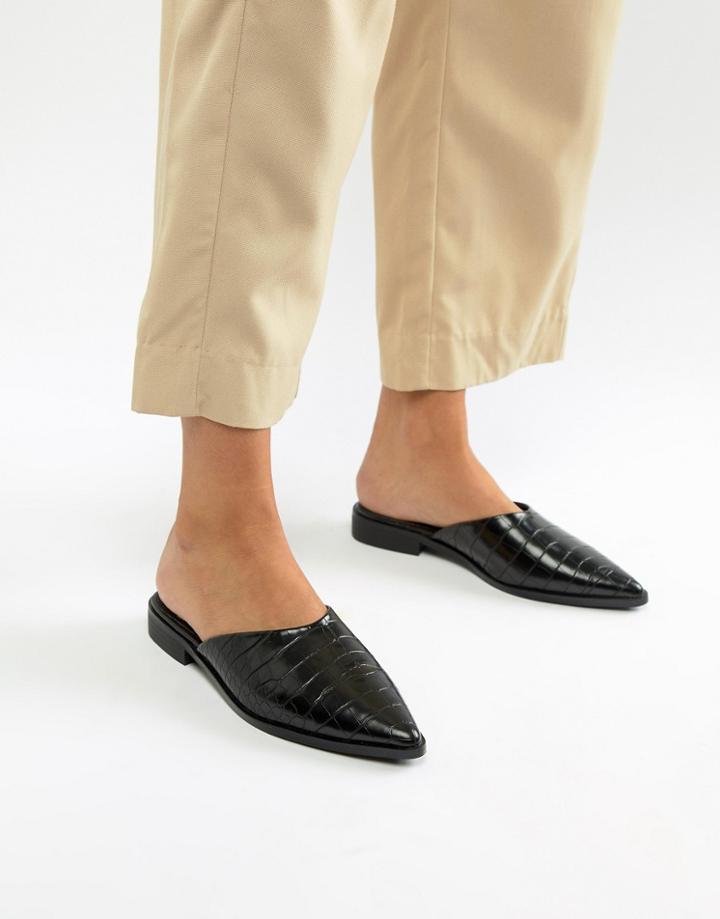 Asos Design Mico Mules - Black
