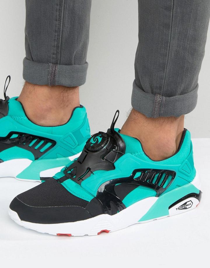 Puma Disc Blaze Electric Sneakers In Black 36140903 - Black