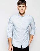Esprit Cotton Oxford Shirt - Light Blue