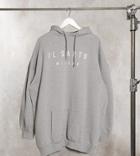 Il Sarto Tall Oversized Hoodie Dress In Gray-grey