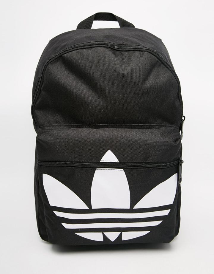 Adidas Originals Classic Backpack In Black - Black