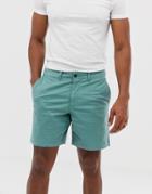 Abercrombie & Fitch Slim Fit Chino Shorts - Green