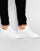 Armani Jeans Logo Sneakers - White