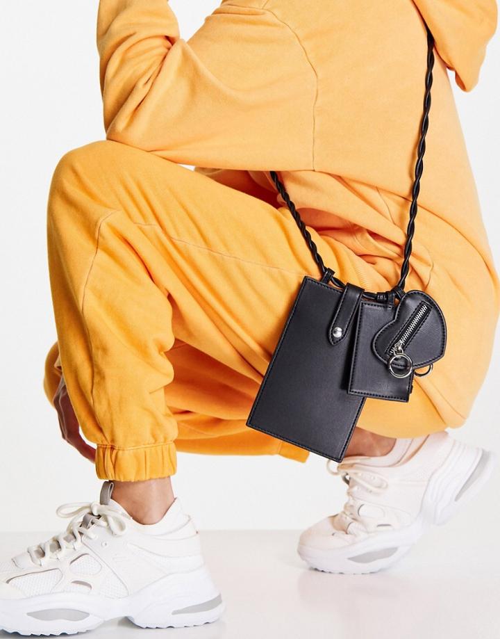 Topshop Coco Festival Pouch-black