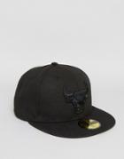 New Era 59fifty Cap Fitted Chicago Bulls - Black