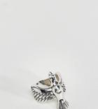 Serge Denimes Dove Ring In Solid Silver - Silver